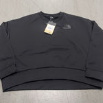 The North Face  Women's Black Crewneck Sweatshirt Pullover Logo Fleece Top XL NWT Photo 0