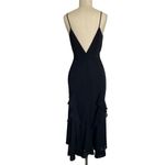 La Maison Talulah Black Ethereal Lily Midi Dress Swiss Dot Photo 6