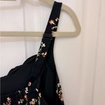 Market & Spruce Beatriz Scalloped Floral Print Dress with Smocked Back Photo 6