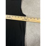 Eileen Fisher  Small Black Split Hem Tencel Lyocell‎ Knit Flowy Tank Top Soft Photo 3