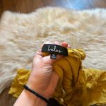 Lulus LULU’S Seaport Mustard Yellow Tie-Front Mini Dress Photo 6