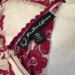 For Love & Lemons  Floral Temecula Long Sleeve Sheer Maxi Dress Red Size Small Photo 7