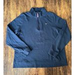 Vineyard Vines  women's pullover sweatshirt XL Navy Blue 1/4 Zip Photo 0