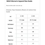 Maje NWT Radeau Two-Piece Mock Neck Top & Slipdress Black Sz 40 US Large $535 Photo 11