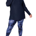 Cuddl Duds  Cozy Jersey Fleece Mock Neck Printed Set Navy Photo 0