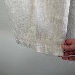 Saint James Womens Beige European Linen Crop Pants Size 8 Photo 9