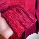 The Territory Ahead  Women’s Red Wool Blend Sweater Size XL Photo 2