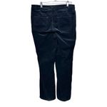 Charter Club  Pant Shop Women Sz 6 Pants Black Corduroy Straight Leg Cotton Blend Photo 4