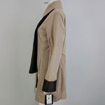 London Fog  Tan & Brown Trenchcoat With Coordinating Brown Scarf Size Small Photo 1