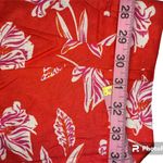 Joie Colorful tropical linen pocketed cuffed Hawaiian breathable high waisted short Photo 3