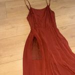 Burnt Orange Jumpsuit Photo 1