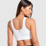 Gymshark  White Longline Sports Bra size S Photo 1