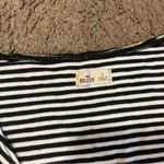 Hollister V-Neck, Cropped, Wrap Cut-Out Mid-Sleeve Top Photo 3