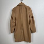 Miss Selfridge  Tan Peacoat with Pleated Sleeves Size 4 Photo 1
