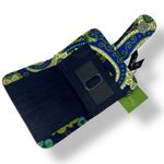 Vera Bradley Rhythm & Blues Snappy Wallet 💙💚 NWT Quilted Cotton Photo 3