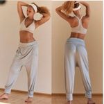 NWOT  Movement X Free People Victory Harem Pants - Beach Fog Photo 1