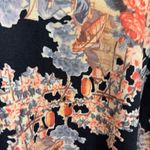 ZARA A-Line Mini Dress Sz S Bell Sleeve Art-to-Wear Boho Lux Retro Maximalist Photo 4