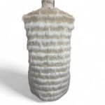 Forever 21  Chic Faux Fur Vest in Cream and White‎ Photo 1