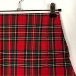 Brandy Melville  Red & Green Tartan Plaid Mini Skirt OS Photo 3