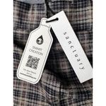 Sanctuary  Plaid Stretch Crop Pants Womens XL Elastic Waist Casual Career Trouser Photo 6