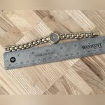 Citizen  Rare Ladies Watch Vintage Two-Tone Weave Bracelet Gray Metal Round Dial Photo 13