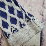 Roberta Roller Rabbit  FOR PIPERLIME COTTON METALLIC NECK NAVY GEO PRINT TUNIC S Photo 5