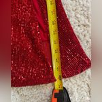 Hello Molly Red Sequin Maxi Dress Photo 2