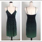 Y2K vintage Kelly green polkadot midi spaghetti strap dress M Black Size M Photo 1
