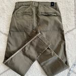 NSF The Wallace Olive Green Skinny Jeans with Side Sparkle Stripe sz 24 Photo 2