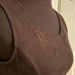 Altar'd State Black Mini Dress with suede look and feel w/ back keyhole cutout Photo 1