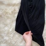 A New Day  Womens Black Tank Dress Ruched Side Asymmetrical Hem size xs Photo 7