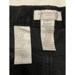 Jones New York Sport Black Stretch Corduroy Pants Women's Size 8 Photo 1