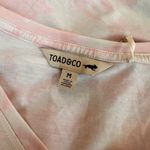 Toad & Co  Women's Aviatrix Pocket Tank Top Pink Tie Dye NWT Size Medium Photo 2