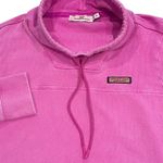 Vineyard Vines Cowl Neck Distressed Sweatshirt Women's Medium Purple Athleisure Photo 1