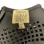 Torn By Ronny Kobo Morgan Laser Cut Dress Black Size XS Photo 10