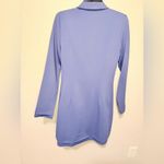 I.N. San Francisco Vintage  Blue Mini Dress with Blazer Set Size 7 Photo 2