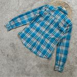 Simms Women’s Snap Button Down Shirt Longsleeve Outdoor Fishing UPF 50+ Blue M Size M Photo 6