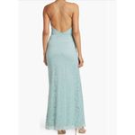 Love by Design Women's Vesta Slinky Halter Maxi Dress Sleeveless Aquifer Size S Photo 1