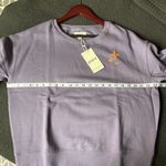 Pact NWT  Purple Organic Cotton Moonlight Crewneck Large Photo 5