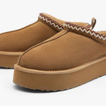 Dream Paris  Women’s Platform Slippers Genuine Suede Photo 0