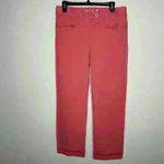 Betabrand NWT‎  Easy Crop Trouser Melon Sz L Photo 1