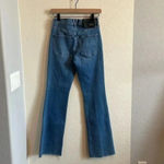 Veronica Beard  Cameron Raw Hem Bootcut Jeans Photo 3