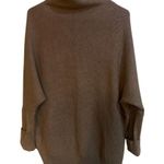 BlueIvy cowl neck dolman sleeve sweater oversized medium M/L Tan Size L Photo 1