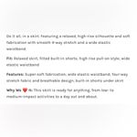 FP Movement Never Better Volley Skort Size M Green Size M Photo 4