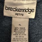 Breckenridge  snowman knit sweater size pL Photo 4