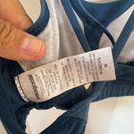 Patagonia  blue sports bra size medium Photo 5