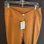 NWT Lemonsky Flare Yoga Pants w/ Crossover Waist, Brown and Purple, 2X Photo 2