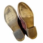 Franco Sarto Halix Burgundy Distressed Leather Chukka Boot Black Cherry Size 5 Photo 11