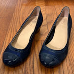 Cole Haan Cole‎ Haan x NikeAir Milly Leather Wedge pumps shoes blue Size 7B Photo 0