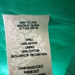 Soft Surroundings  Destin Green Cold Shoulder Dress Photo 6